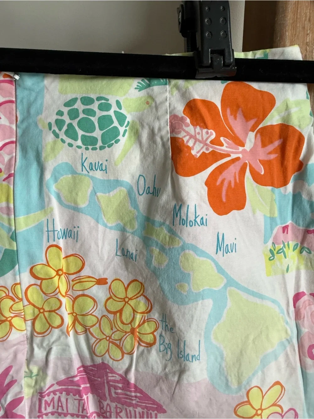 🌺 Lilly Pulitzer Hawaiian Patchwork Skort – Size 2 - Picture 8 of 10